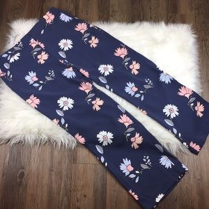 Ann Taylor LOFT Floral Dress Pants / Slack 12